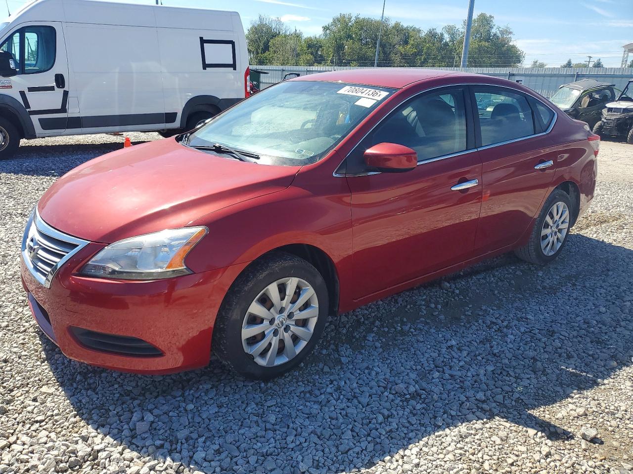 2014 NISSAN SENTRA SV | 3N1AB7AP7EL676218 | UPCARS