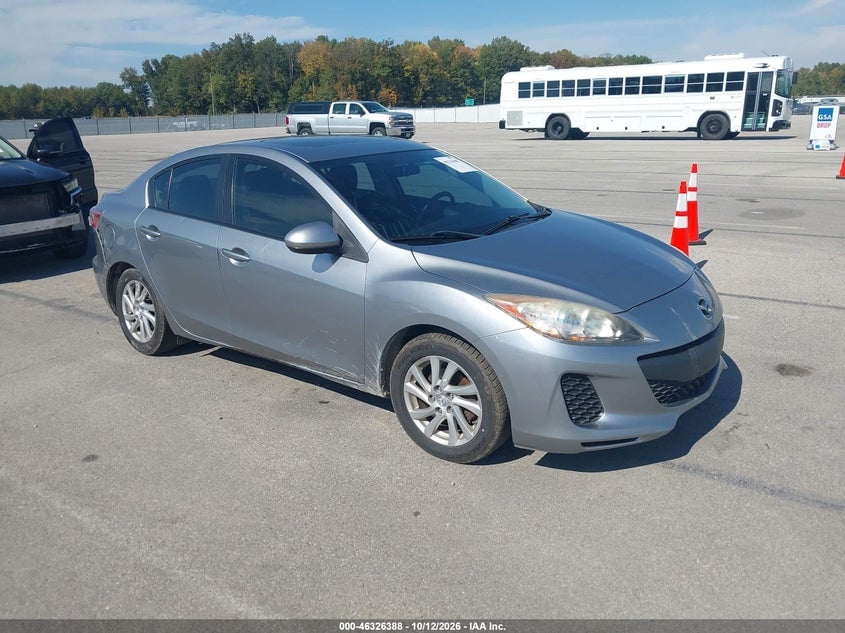 2012 MAZDA MAZDA3 I GRAND TOURING | JM1BL1W73C1697835 | UPCARS