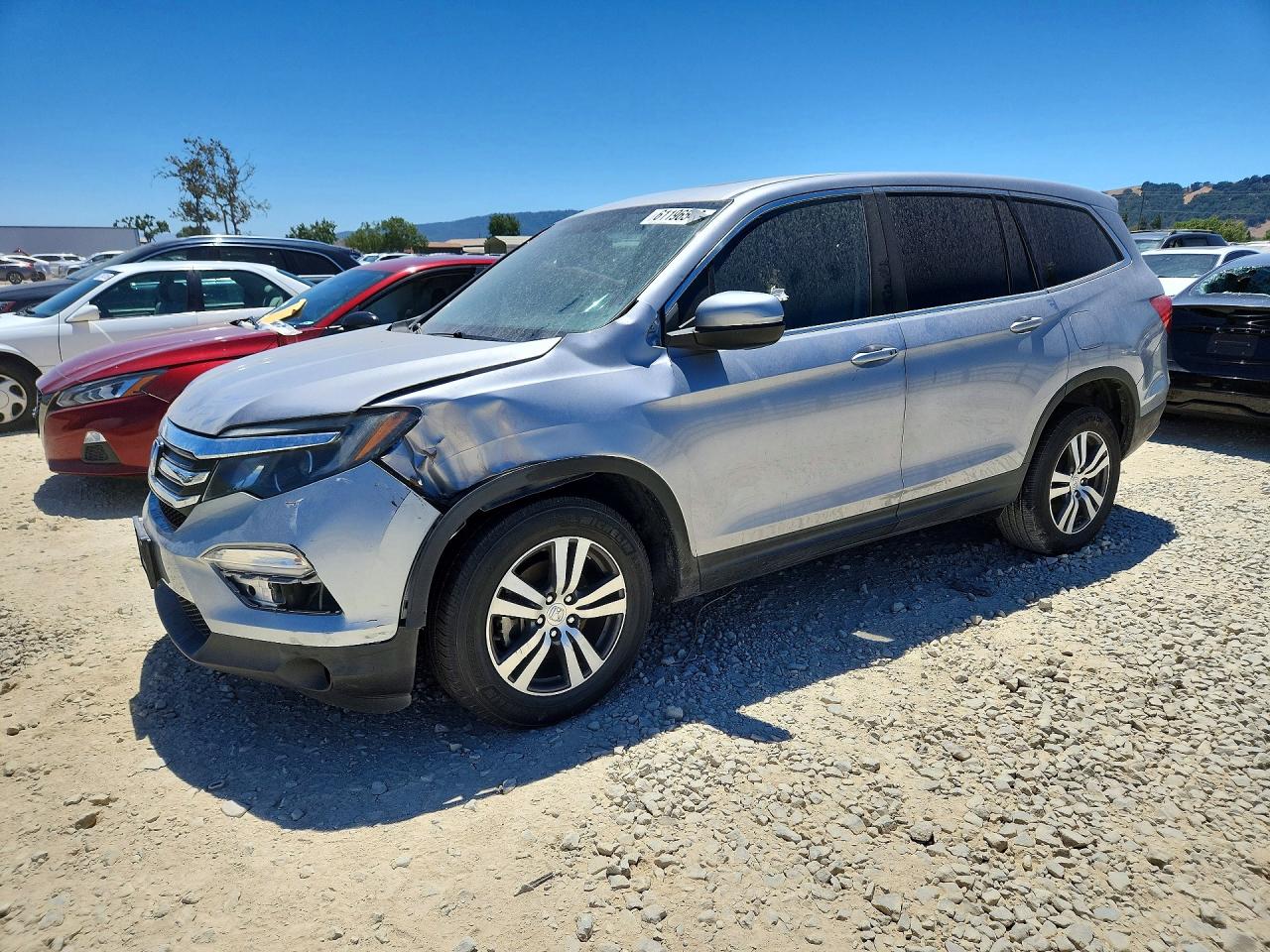 2017 HONDA PILOT EXL | 5FNYF5H5XHB037049 | UPCARS