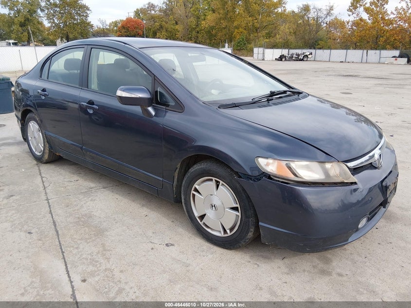 2008 HONDA CIVIC HYBRID | JHMFA36268S015442 | UPCARS