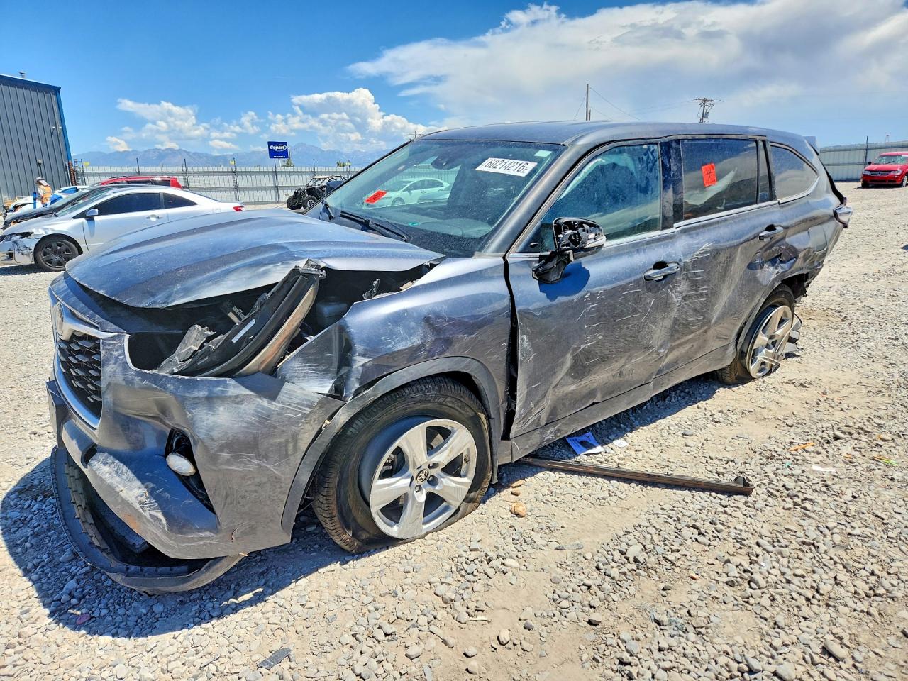 2022 TOYOTA HIGHLANDER LE | 5TDBZRBH1NS196055 | UPCARS