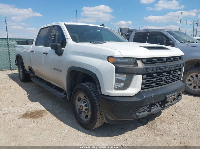 2021 CHEVROLET SILVERADO 2500HD 4WD  LONG BED WT | 1GC1YLEY9MF296622 | UPCARS