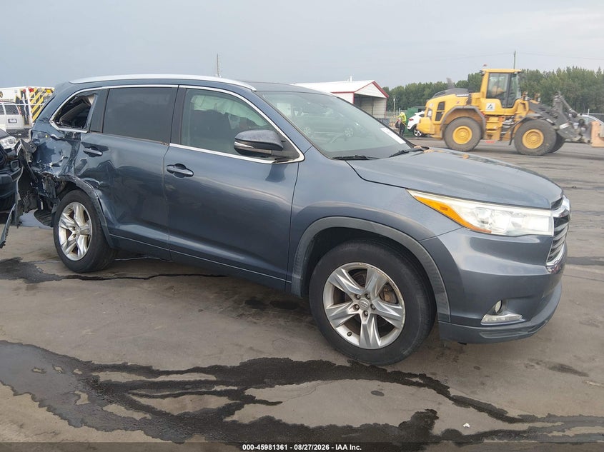 2014 TOYOTA HIGHLANDER LIMITED PLATINUM V6 | 5TDYKRFH0ES013270 | UPCARS