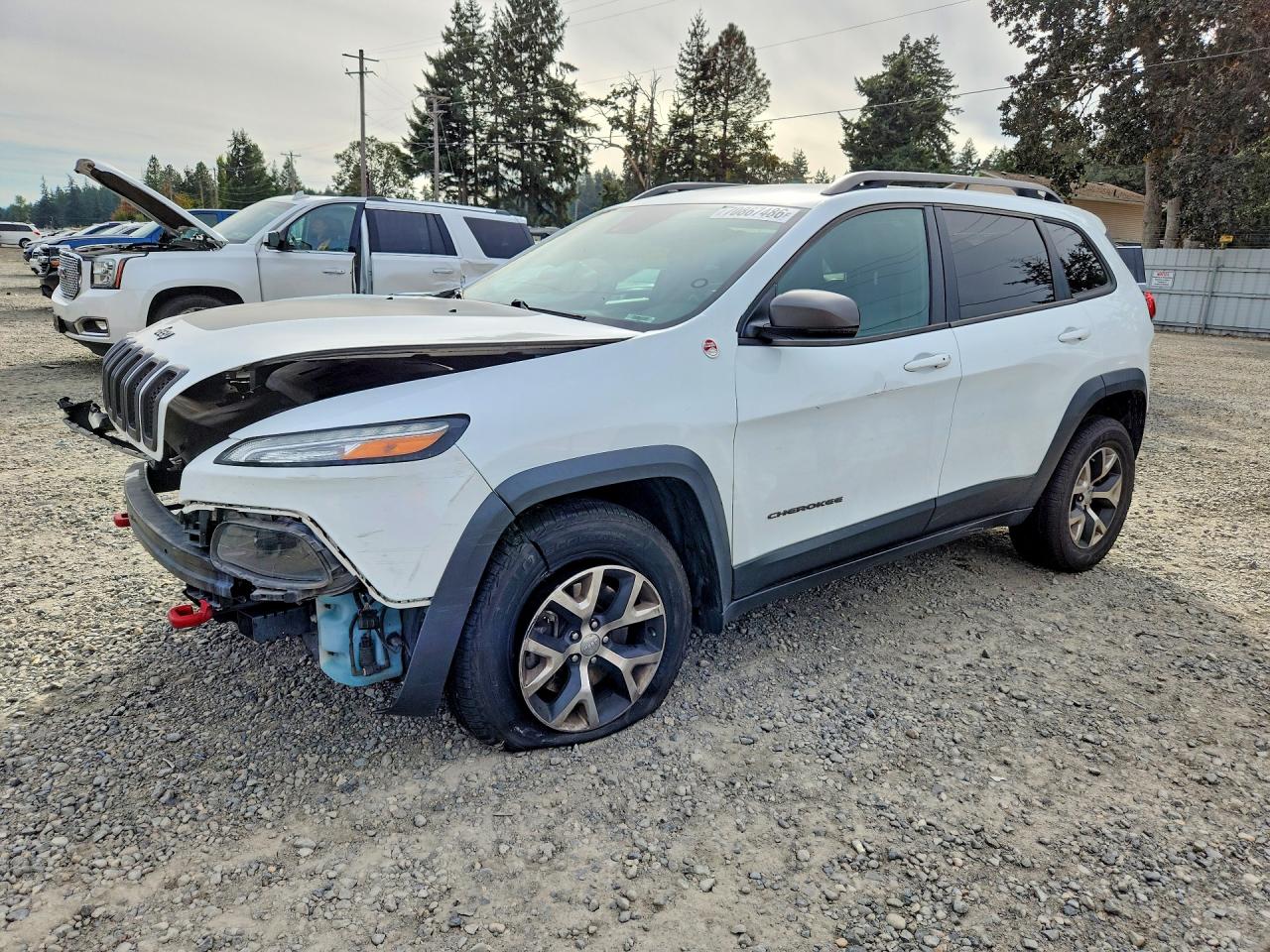 2014 JEEP CHEROKEE TRAILHAWK | 1C4PJMBS1EW160359 | UPCARS