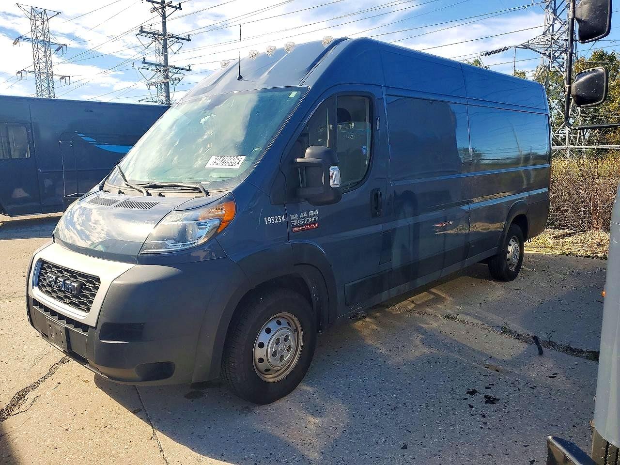 2020 RAM PROMASTER DELIVERY VAN | 3C6URVJG3LE136321 | UPCARS