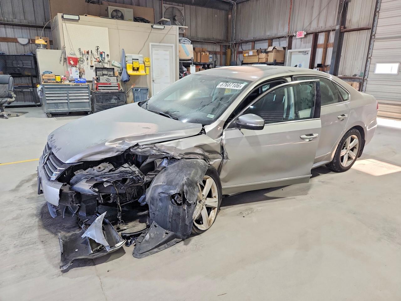 2013 VOLKSWAGEN PASSAT SE | 1VWBP7A31DC057119 | UPCARS