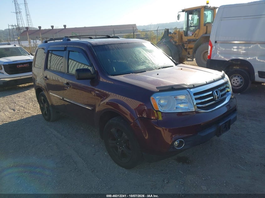 2012 HONDA PILOT EX-L | 5FNYF4H56CB034880 | UPCARS