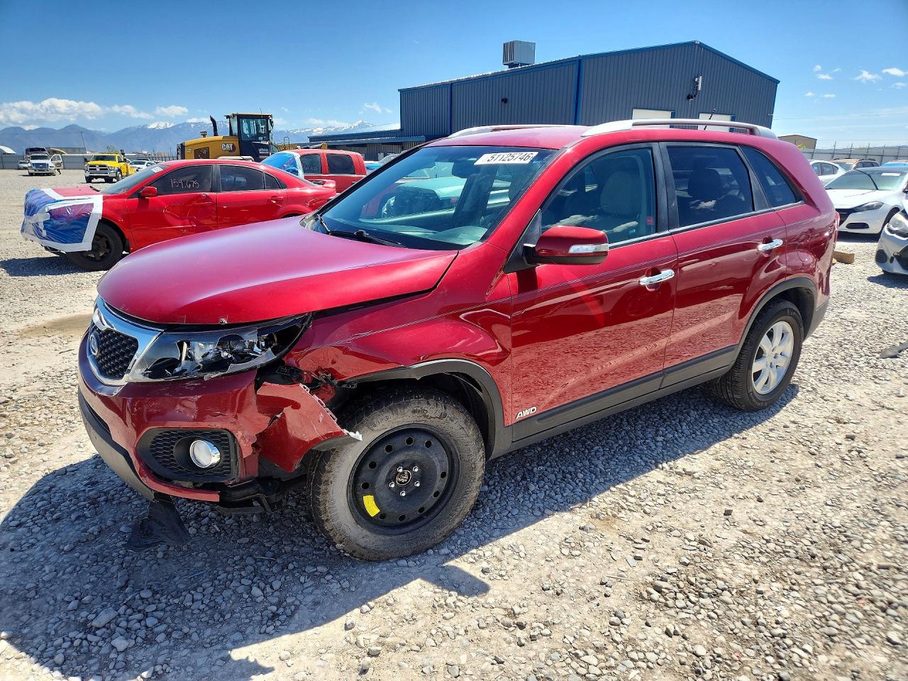 2011 KIA SORENTO LX | 5XYKTDA19BG078028 | UPCARS