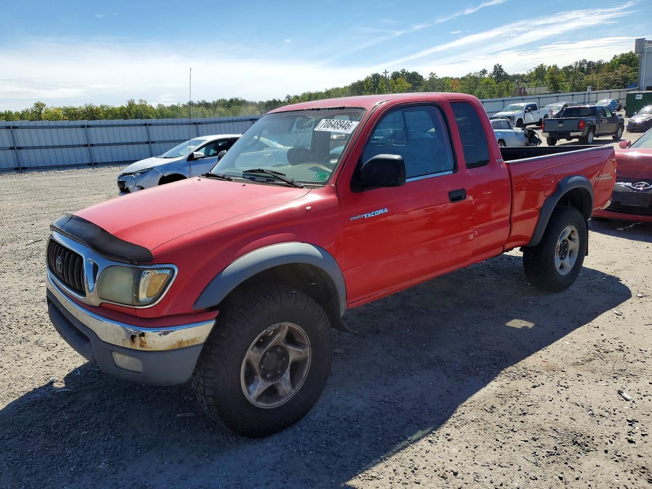 2001 TOYOTA TACOMA V6 | 5TEWN72N21Z817663 | UPCARS