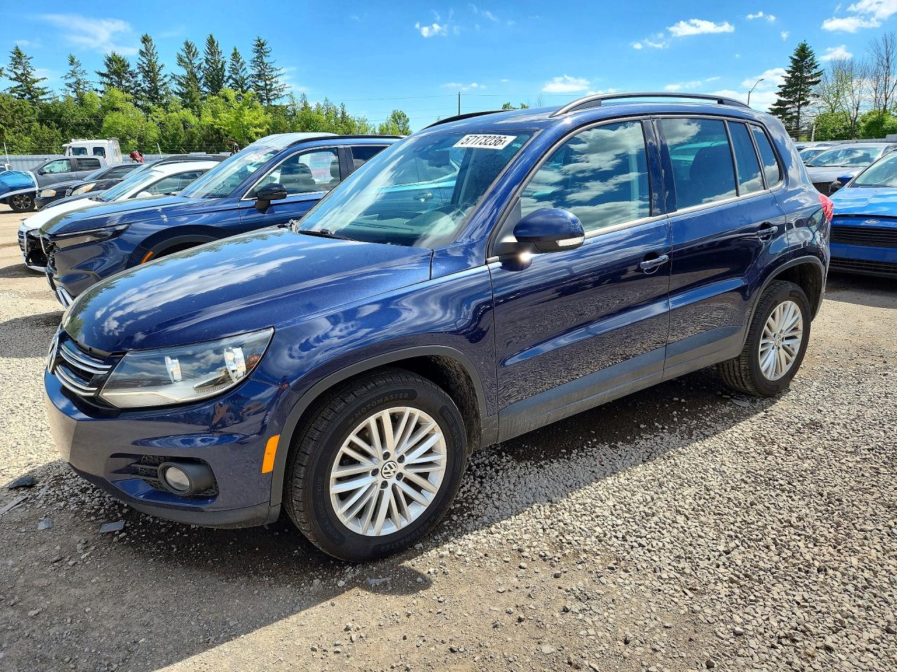 2015 VOLKSWAGEN TIGUAN S | WVGJV7AX9FW585365 | UPCARS