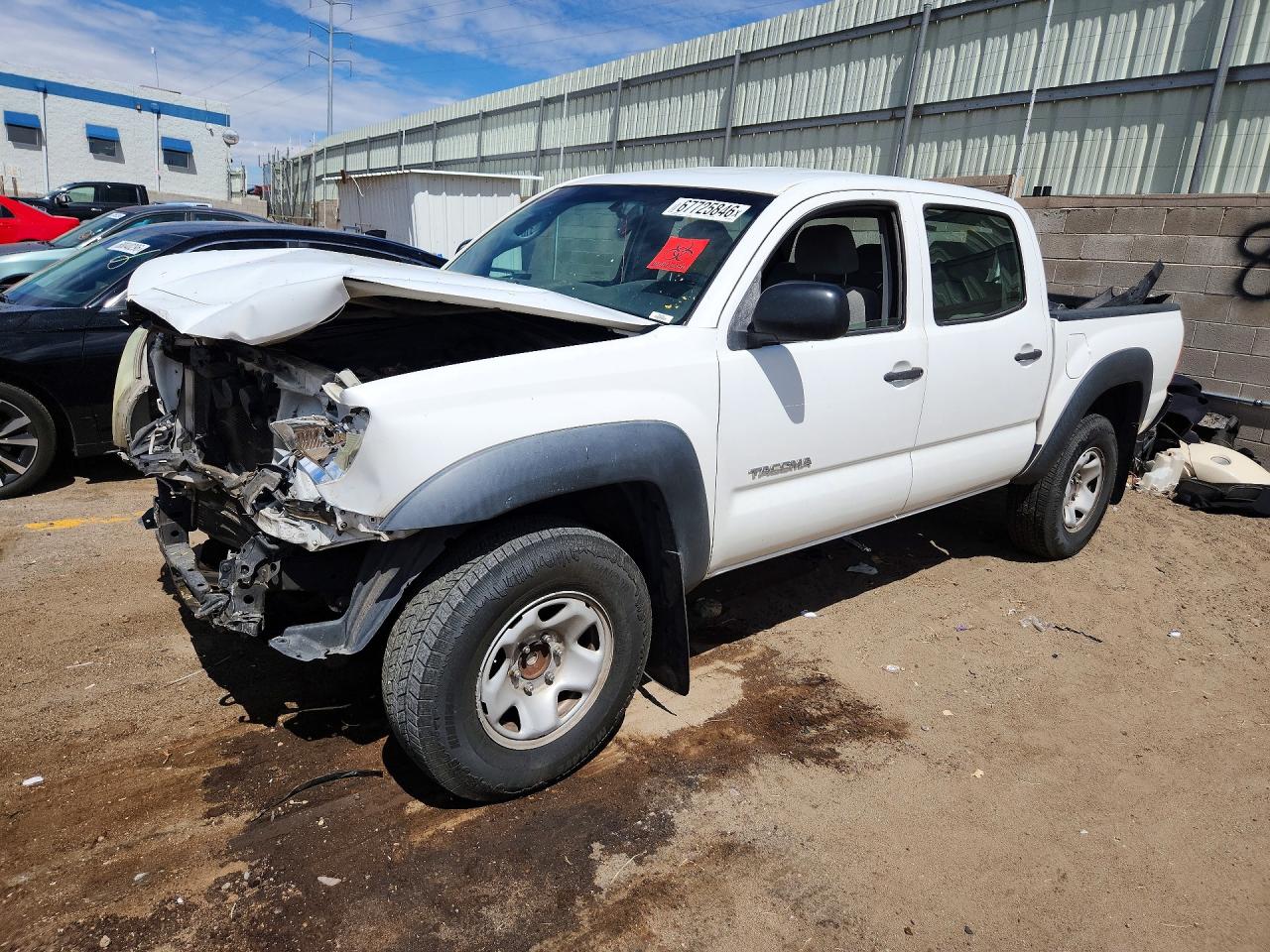 2008 TOYOTA TACOMA DOUBLE CAB PRERUNNER | 5TEJU62N98Z515398 | UPCARS