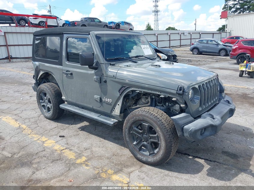 2019 JEEP WRANGLER SPORT S 4X4 | 1C4GJXAG6KW585795 | UPCARS