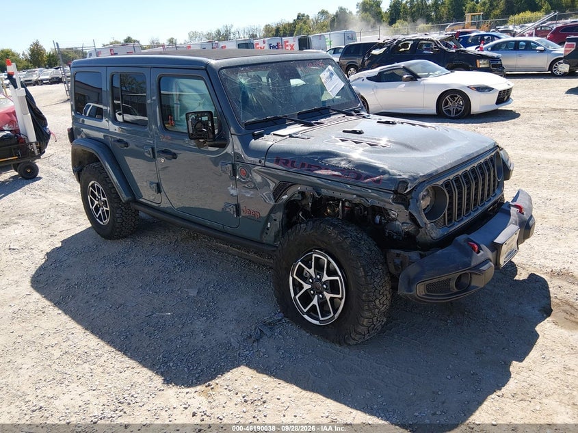 2025 JEEP WRANGLER 4-DOOR RUBICON 4X4 | 1C4PJXFG2SW616596 | UPCARS