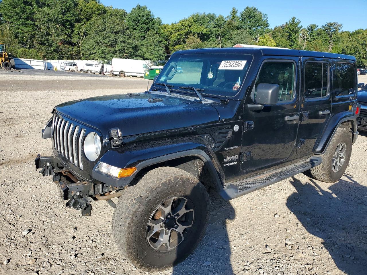 2020 JEEP WRANGLER SAHARA | 1C4HJXEN9LW120345 | UPCARS