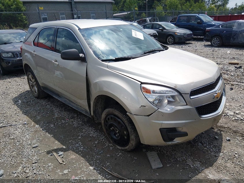 2013 CHEVROLET EQUINOX LS | 2GNFLCEK5D6247418 | UPCARS