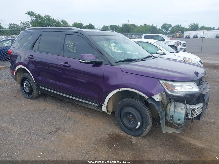 2018 FORD EXPLORER XLT | 1FM5K8D83JGB69870 | UPCARS