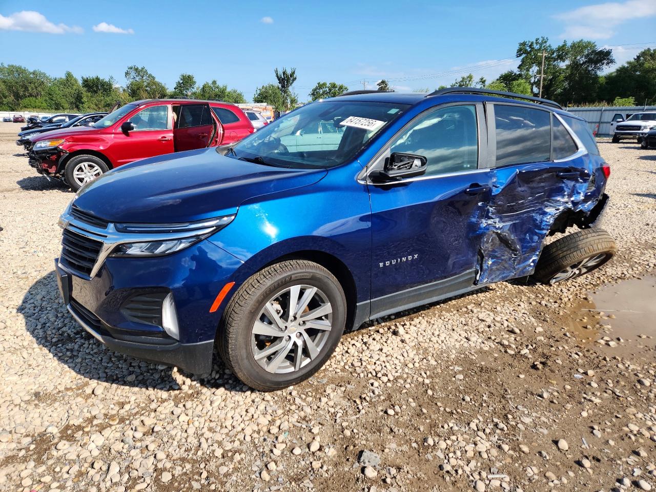 2022 CHEVROLET EQUINOX LT | 3GNAXKEV3NL292244 | UPCARS