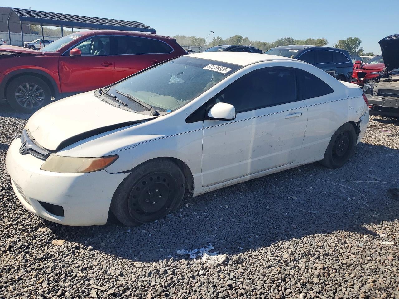 2007 HONDA CIVIC LX | 2HGFG12627H532130 | UPCARS