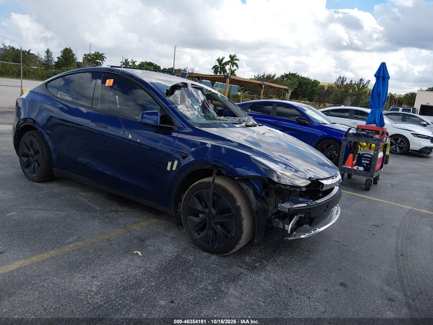 2025 TESLA MODEL Y LONG RANGE DUAL MOTOR REAR-WHEEL DRIVE | 7SAYGDED6SA378815 | UPCARS