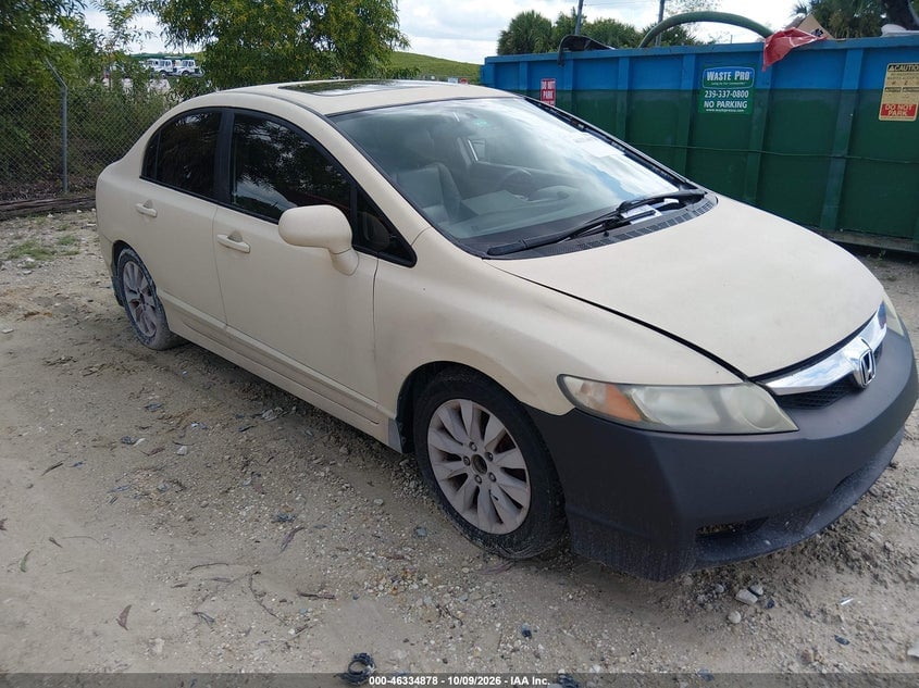 2010 HONDA CIVIC EX-L | 2HGFA1F99AH308804 | UPCARS