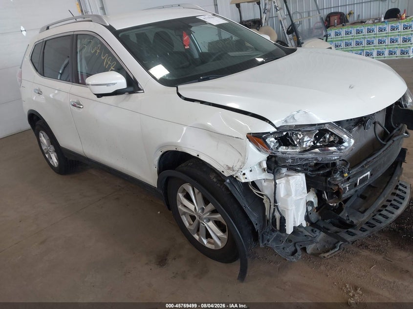 2015 NISSAN ROGUE SV | KNMAT2MV2FP564407 | UPCARS