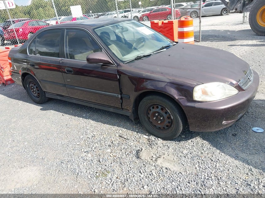 2000 HONDA CIVIC LX | 1HGEJ6679YL016199 | UPCARS