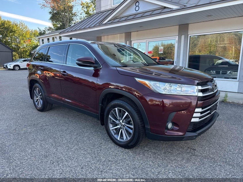 2019 TOYOTA HIGHLANDER XLE | 5TDJZRFH7KS970522 | UPCARS