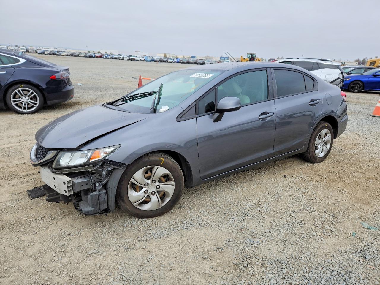 2013 HONDA CIVIC LX | 19XFB2F57DE267281 | UPCARS