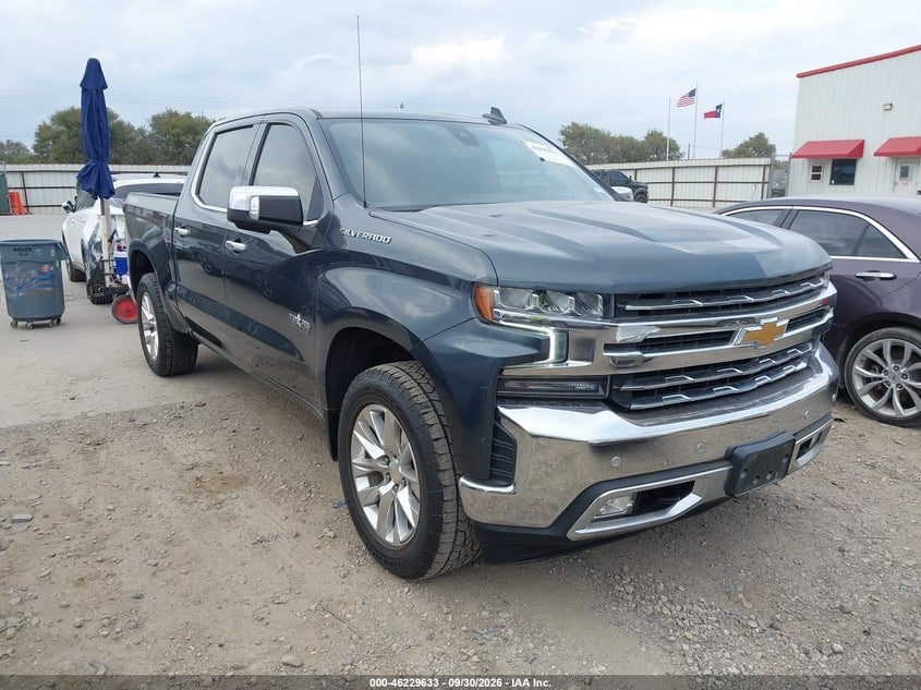 2021 CHEVROLET SILVERADO 1500 4WD  SHORT BED LTZ | 1GCUYGED7MZ204469 | UPCARS