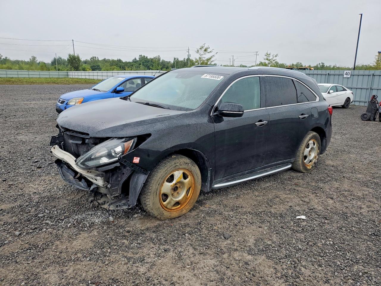 2014 ACURA MDX TECHNOLOGY | 5FRYD4H40EB506196 | UPCARS