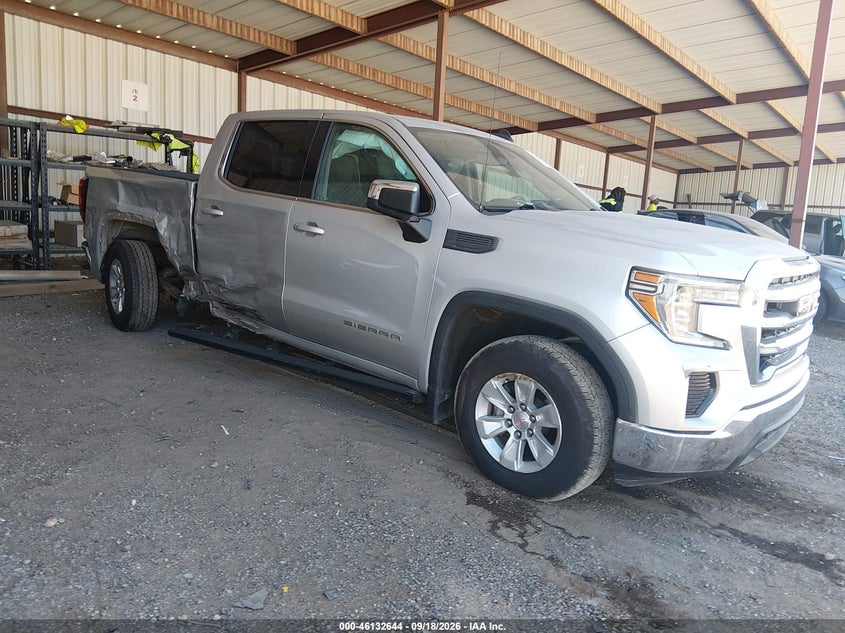 2021 GMC SIERRA 1500 2WD  SHORT BOX SLE | 1GTP8BEK1MZ161505 | UPCARS