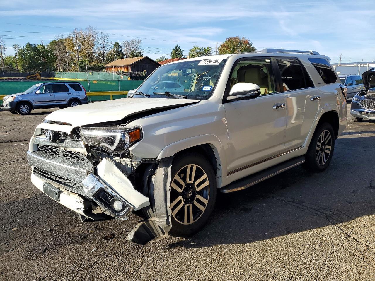 2016 TOYOTA 4RUNNER LIMITED | JTEBU5JR0G5344444 | UPCARS