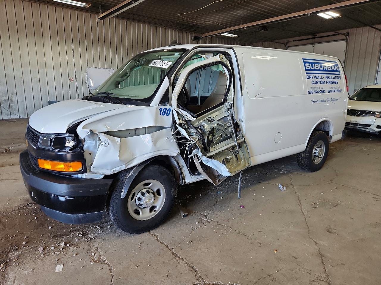2023 CHEVROLET EXPRESS DELIVERY VAN | 1GCWGAFP0P1250438 | UPCARS