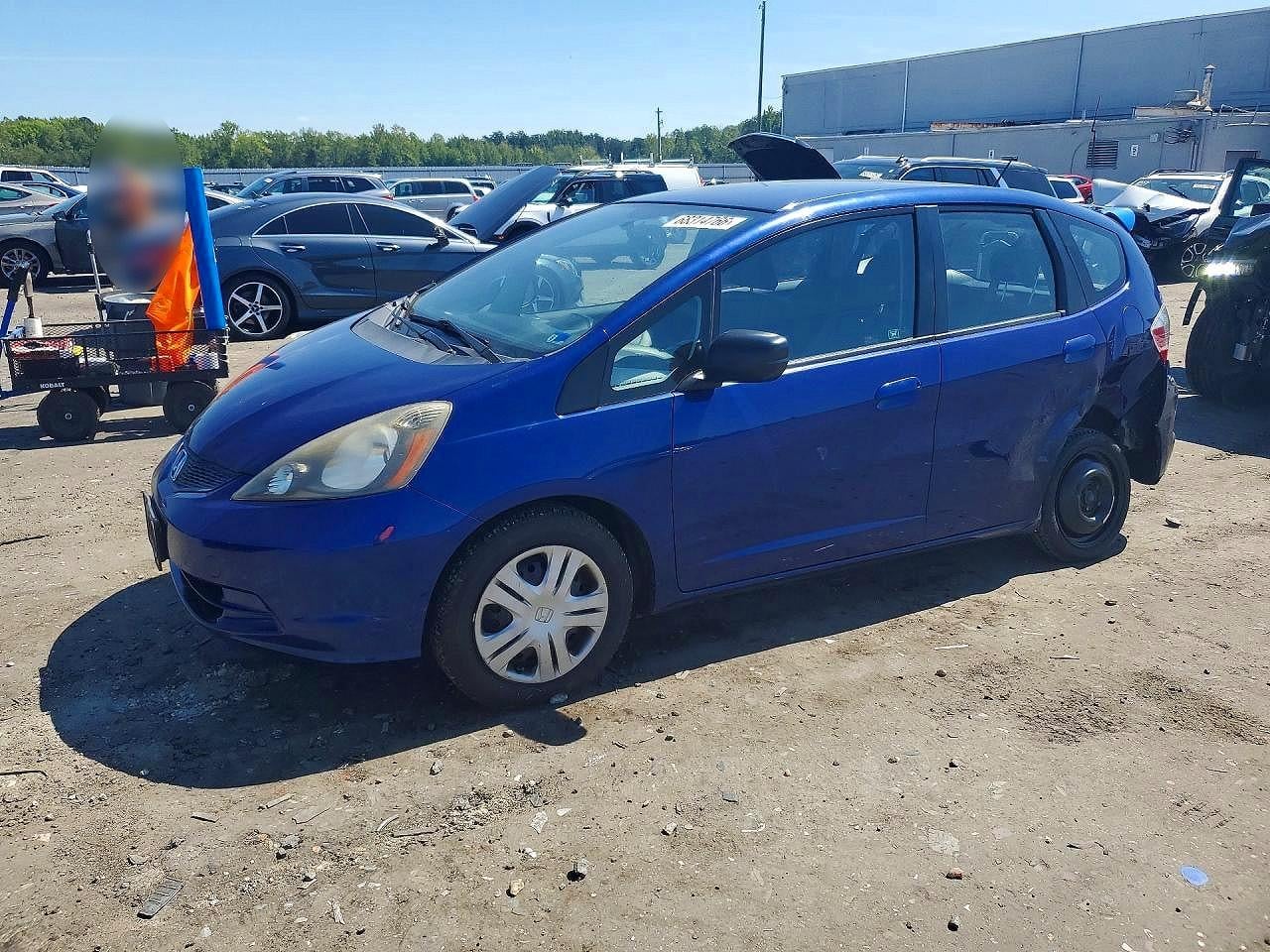 2010 HONDA FIT | JHMGE8H2XAS004596 | UPCARS