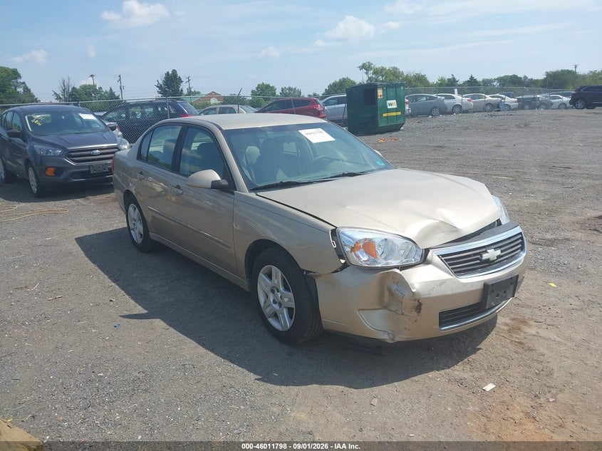 2006 CHEVROLET MALIBU LT | 1G1ZT51876F259583 | UPCARS
