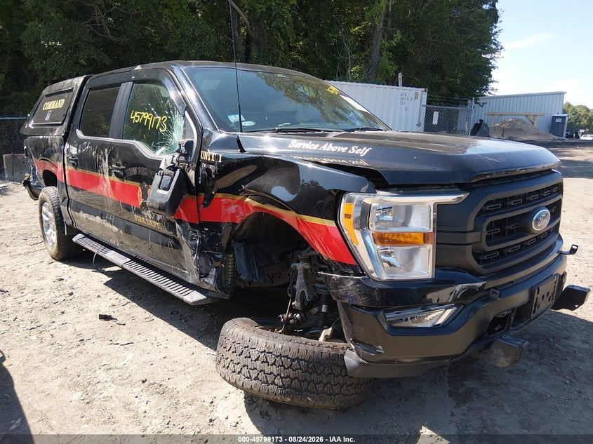 2022 FORD F-150 POLICE RESPONDER XL | 1FTFW1P82NKE09882 | UPCARS