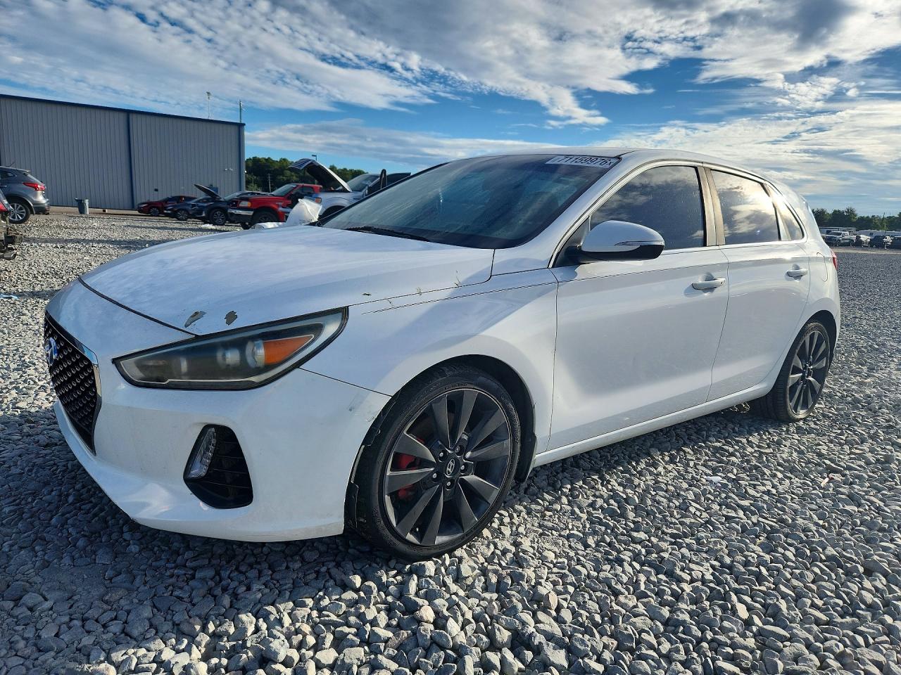 2018 HYUNDAI ELANTRA SPORT | KMHH55LCXJU035822 | UPCARS