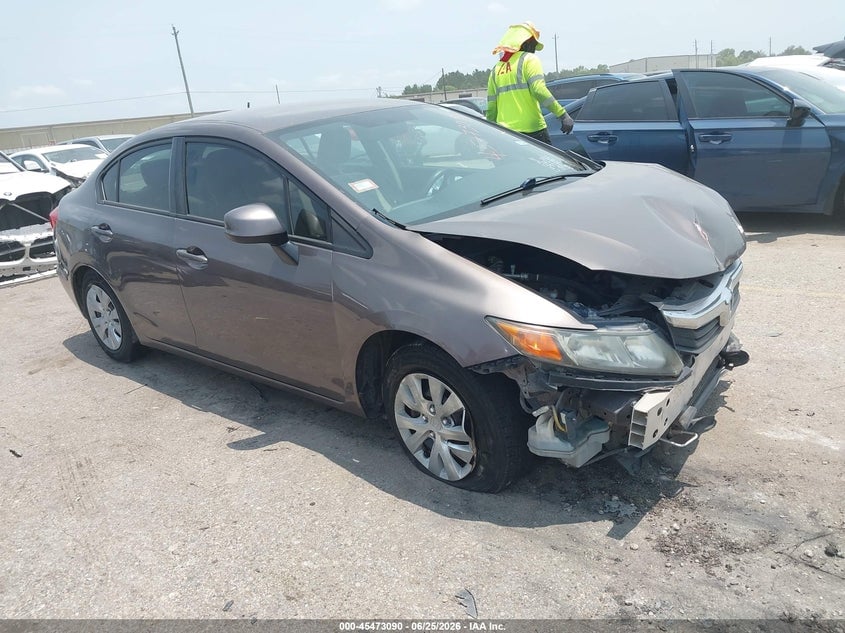 2012 HONDA CIVIC LX | 2HGFB2F55CH524541 | UPCARS