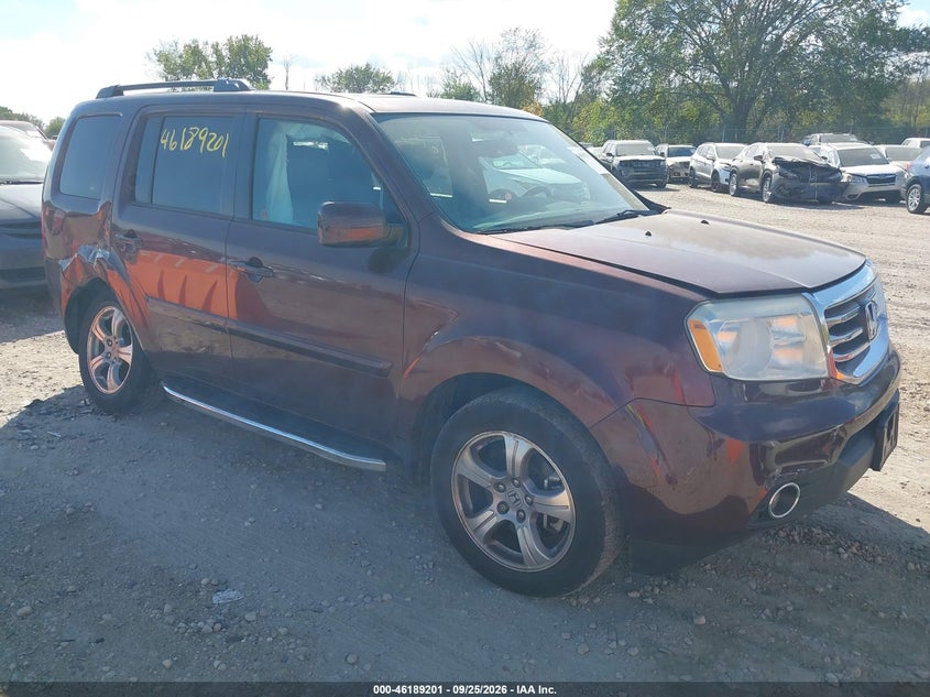 2014 HONDA PILOT EX-L | 5FNYF4H55EB501290 | UPCARS