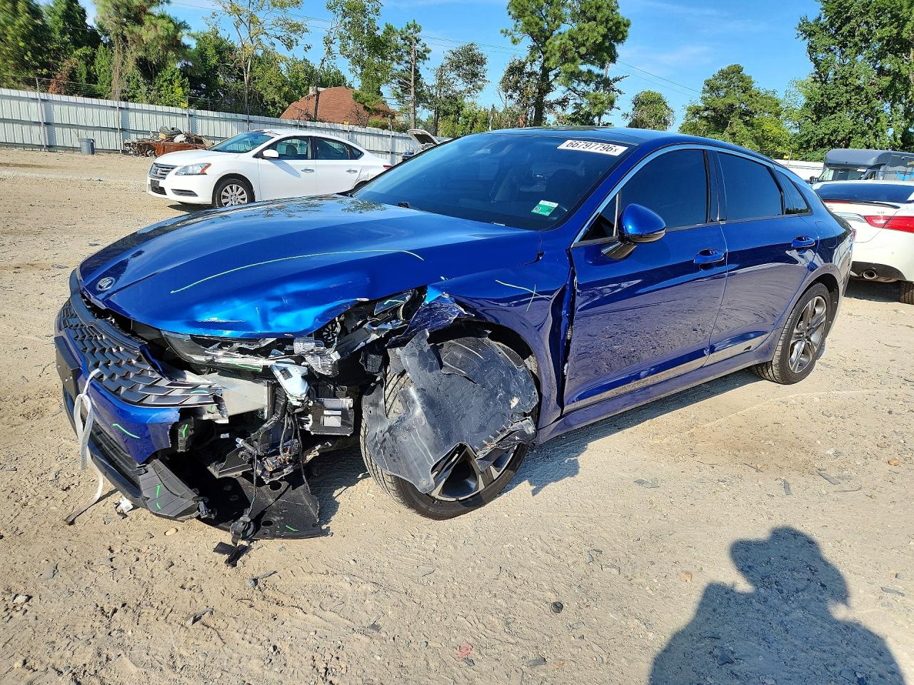 2021 KIA K5 EX | 5XXG34J27MG008775 | UPCARS