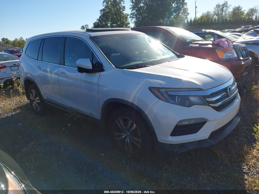 2017 HONDA PILOT EX-L | 5FNYF5H55HB030106 | UPCARS