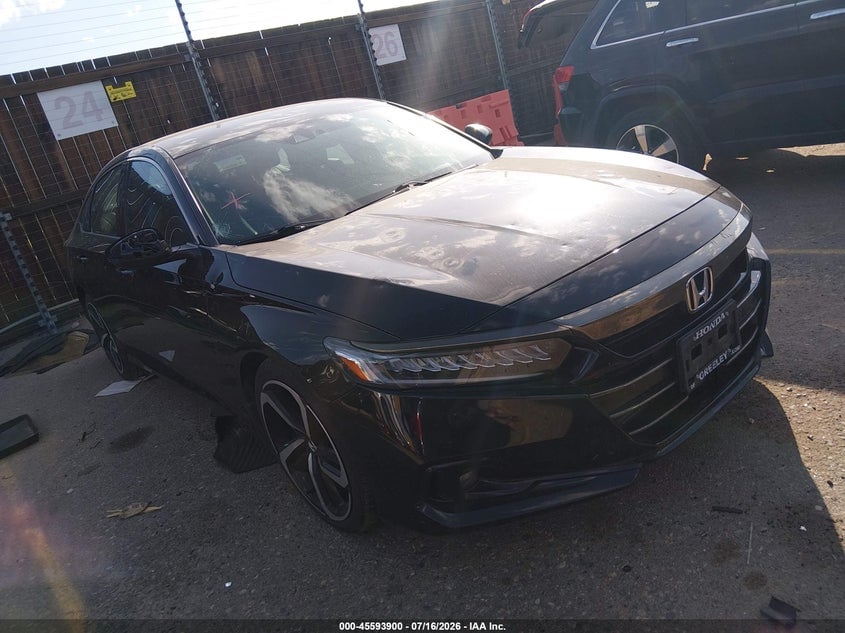 2022 HONDA ACCORD SPORT | 1HGCV1F32NA023658 | UPCARS