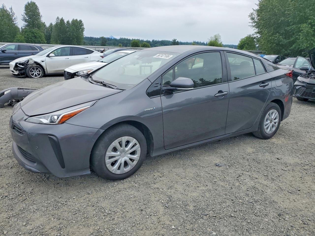 2019 TOYOTA PRIUS LE | JTDKARFU6K3076070 | UPCARS