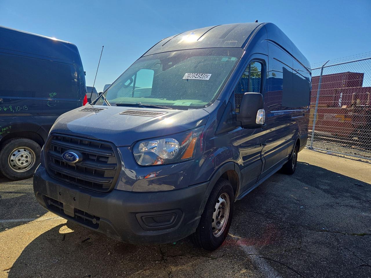 2020 FORD TRANSIT EL HIGH ROOF DELIVERY VAN | 1FTBR3X82LKB02016 | UPCARS