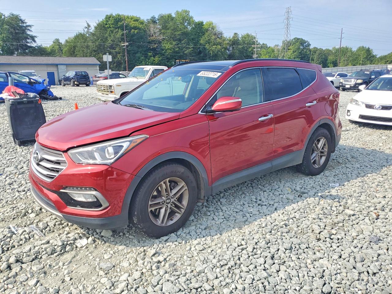 2017 HYUNDAI SANTA FE 2.4L | 5XYZU3LB9HG496853 | UPCARS