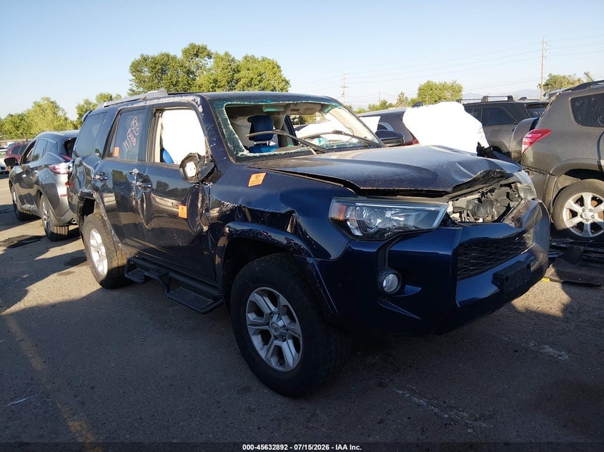 2016 TOYOTA 4RUNNER SR5 | JTEBU5JR8G5372699 | UPCARS