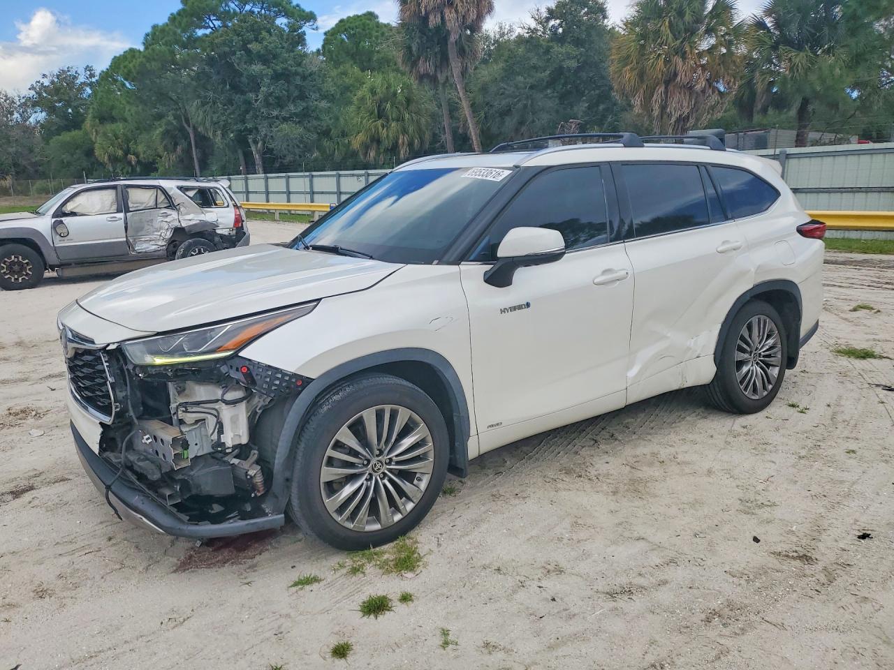 2020 TOYOTA HIGHLANDER HYBRID PLATINUM | 5TDEBRCH9LS005110 | UPCARS