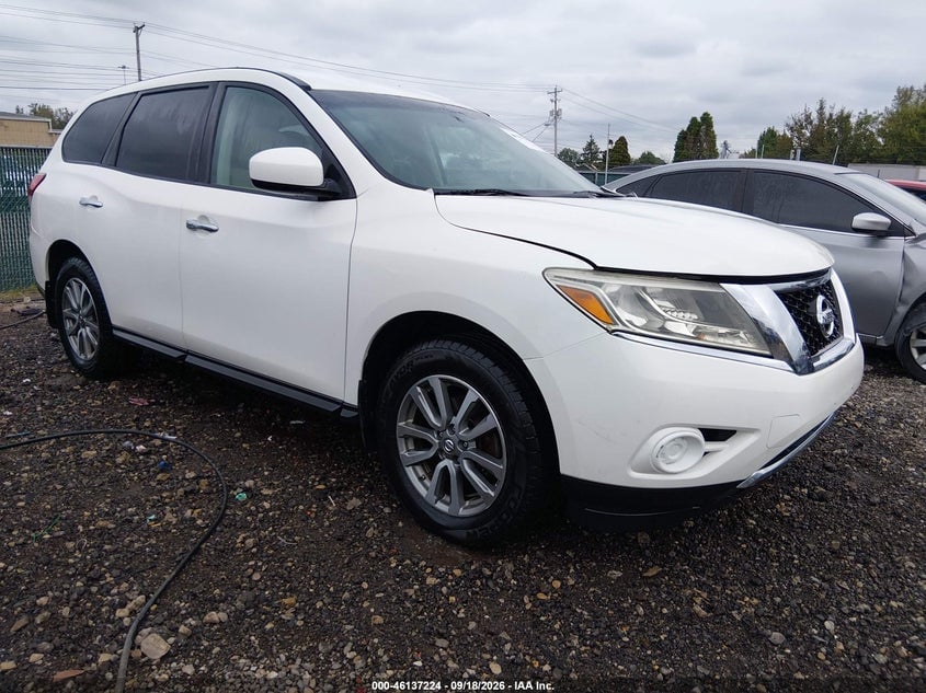 2013 NISSAN PATHFINDER S | 5N1AR2MN3DC619221 | UPCARS