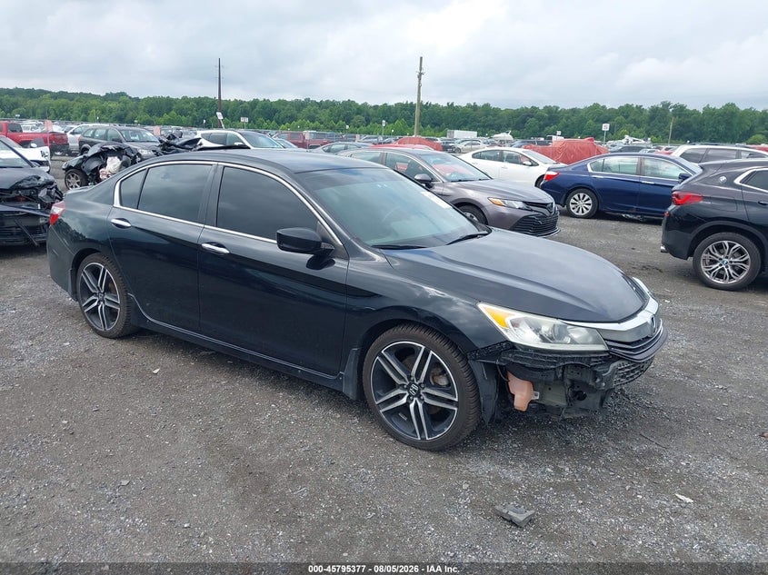 2017 HONDA ACCORD SPORT SE | 1HGCR2F18HA223182 | UPCARS