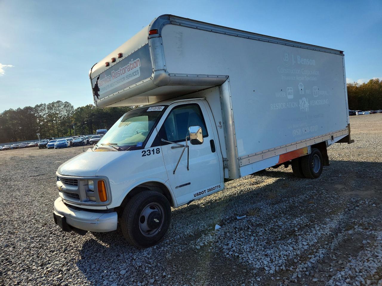 2000 CHEVROLET EXPRESS | 1GBJG31R4Y1273757 | UPCARS